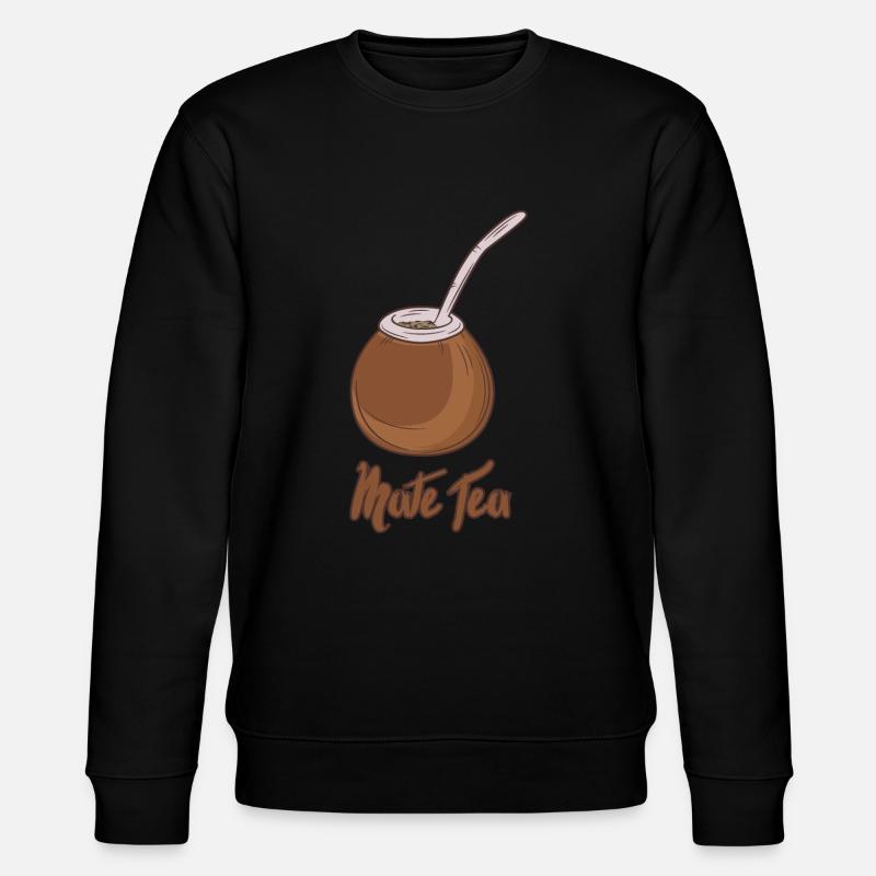 Brown Mate Tea - Stanley/Stella Unisex Bio-Sweatshirt CHANGER  - Schwarz