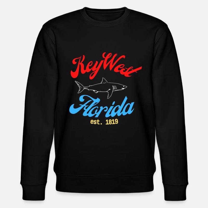 Florida - Key West - Stanley/Stella CHANGER Unisex Organic Sweatshirt - black