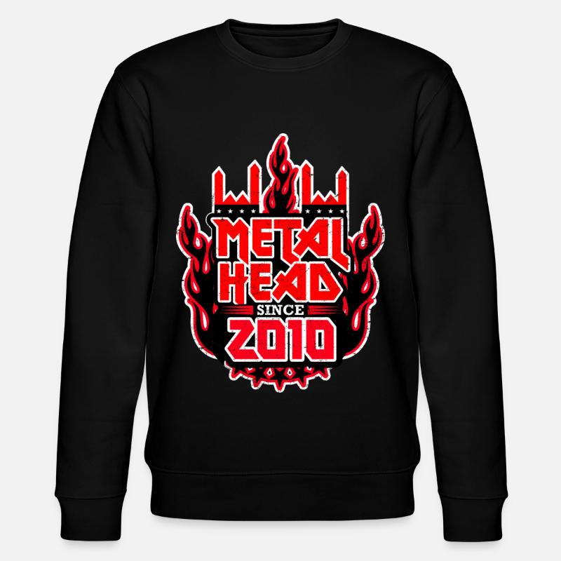 METALHEAD depuis 2010 - Sweat bio CHANGER Stanley/Stella Unisexe - noir