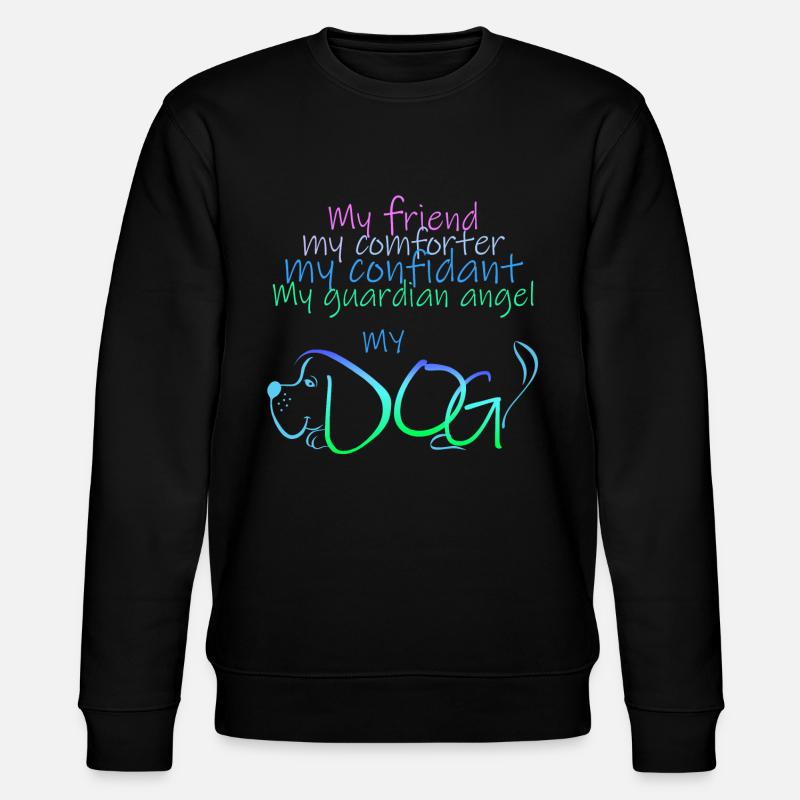 Mon chien - Sweat bio CHANGER Stanley/Stella Unisexe - noir