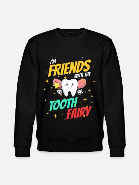Tandlæge Tandklinikassistent Tandfe I Gave - Stanley/Stella økologisk unisex-sweatshirt CHANGER  - sort