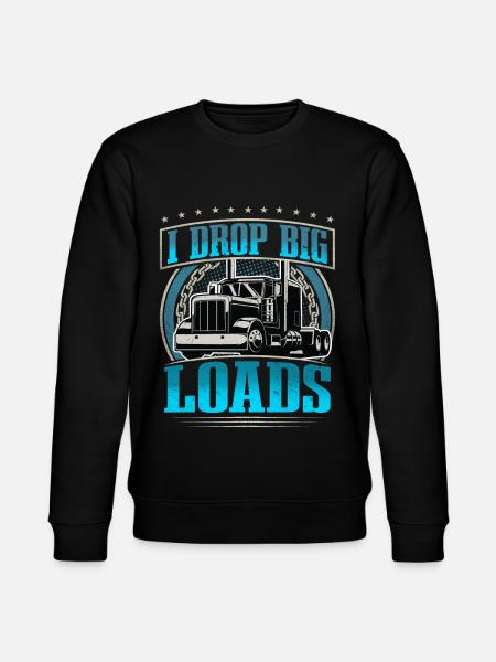 Truck Driver - Stanley/Stella CHANGER Unisex Organic Sweatshirt - black