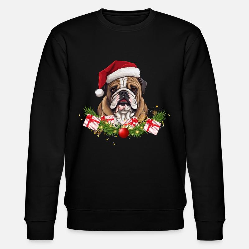 Noël du chien - Sweat bio CHANGER Stanley/Stella Unisexe - noir