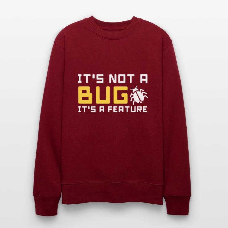 bug feature informatik code programmierer programm Stanley/Stella Unisex Bio-Sweatshirt CHANGER 