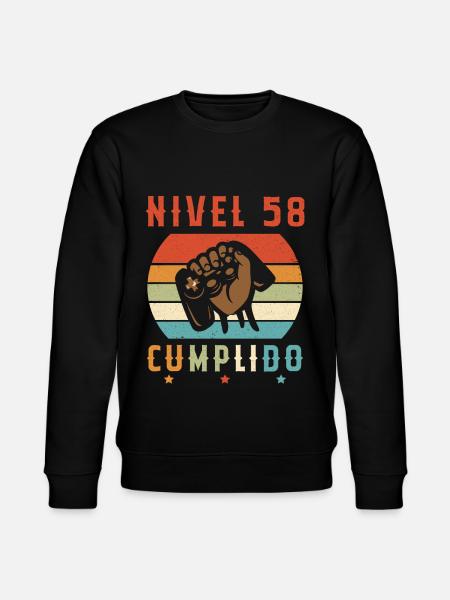 Niveau 58 complete - Sweat bio CHANGER Stanley/Stella Unisexe - noir