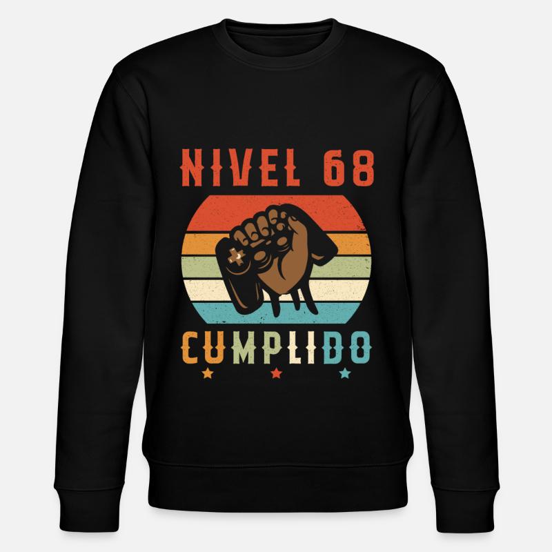 Niveau 68 complete - Sweat bio CHANGER Stanley/Stella Unisexe - noir