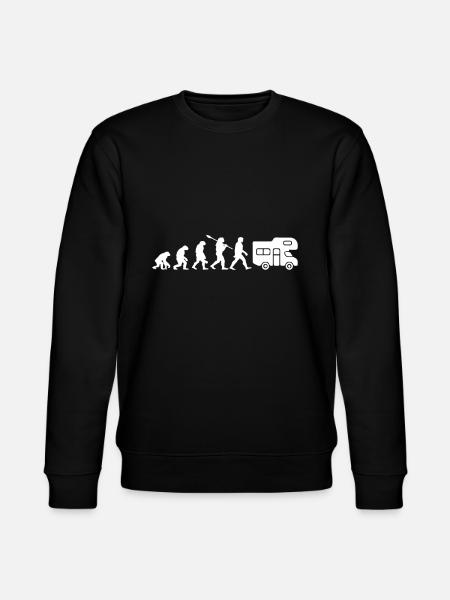 Entwicklung von Wohnmobilen - Stanley/Stella Unisex Bio-Sweatshirt CHANGER  - Schwarz