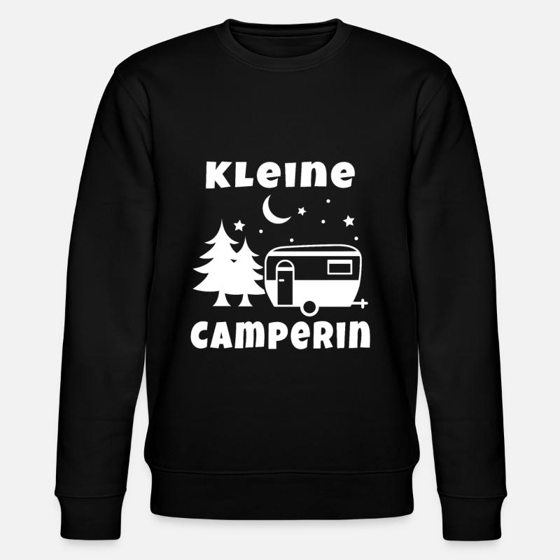 Nachwuchs Camper Nachwuchscamper Camping Wohnmobil - Stanley/Stella Unisex Bio-Sweatshirt CHANGER  - Schwarz