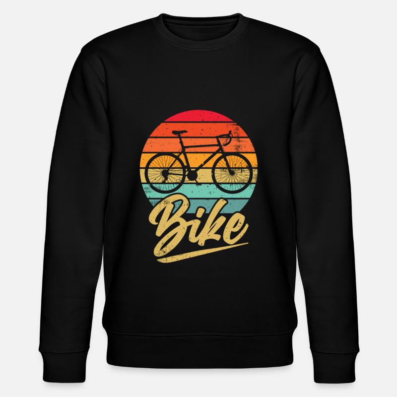 Vélo Rétro VTT VTT - Sweat bio CHANGER Stanley/Stella Unisexe - noir