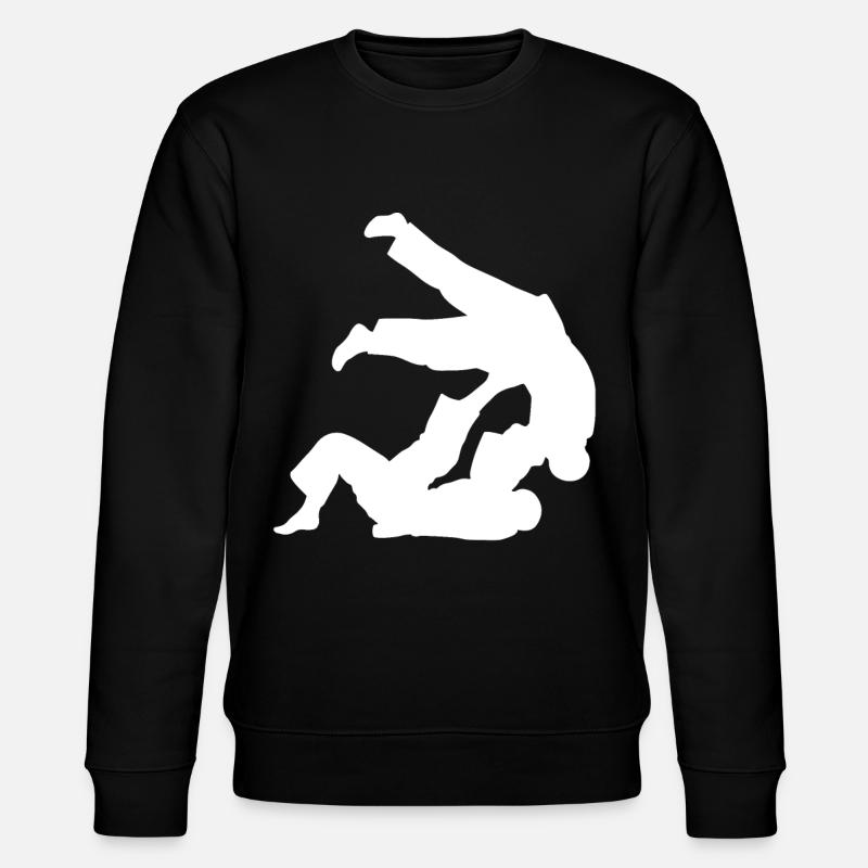 Jiu-Jitsu Brésilien BJJ - Sweat bio CHANGER Stanley/Stella Unisexe - noir