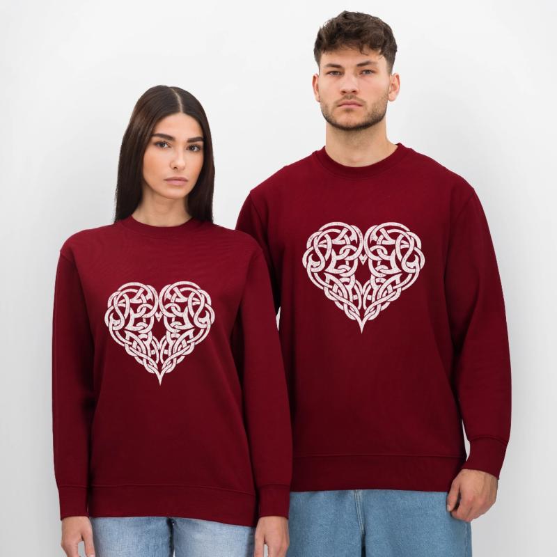 Cuore Celtico Felpa ecologica unisex CHANGER di Stanley/Stella