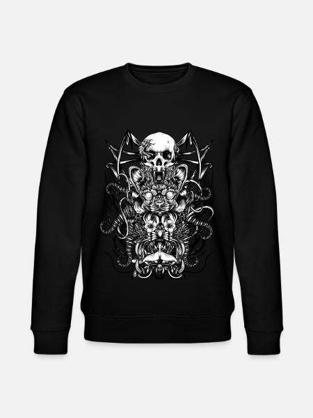 Totem - Stanley/Stella CHANGER Unisex Organic Sweatshirt - black