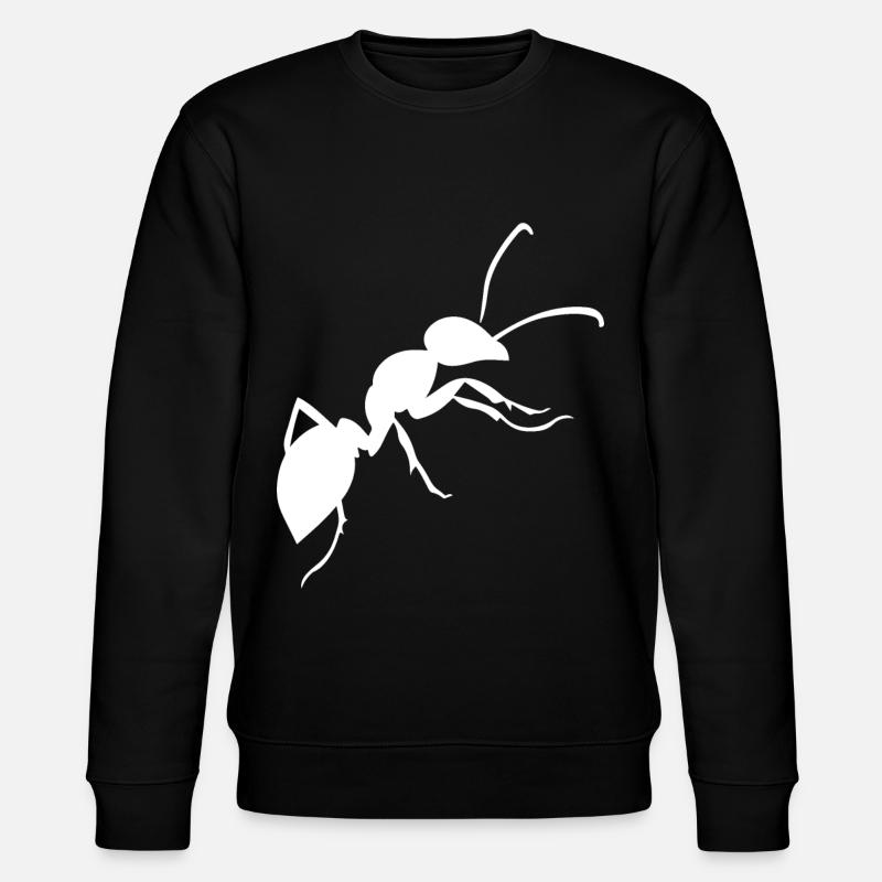 Ameise - Stanley/Stella Unisex Bio-Sweatshirt CHANGER  - Schwarz