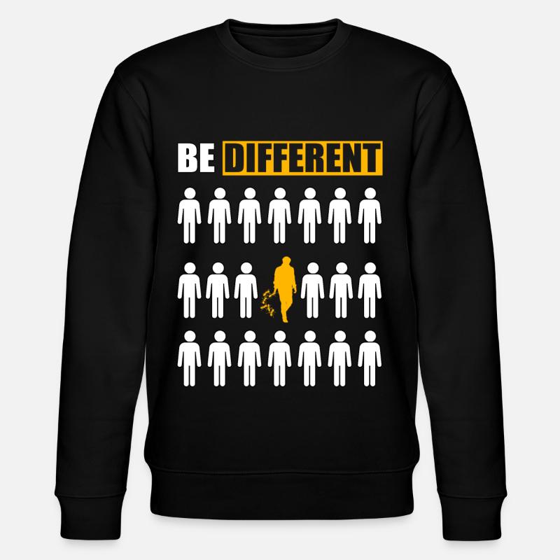 Soyez différent - Sweat bio CHANGER Stanley/Stella Unisexe - noir