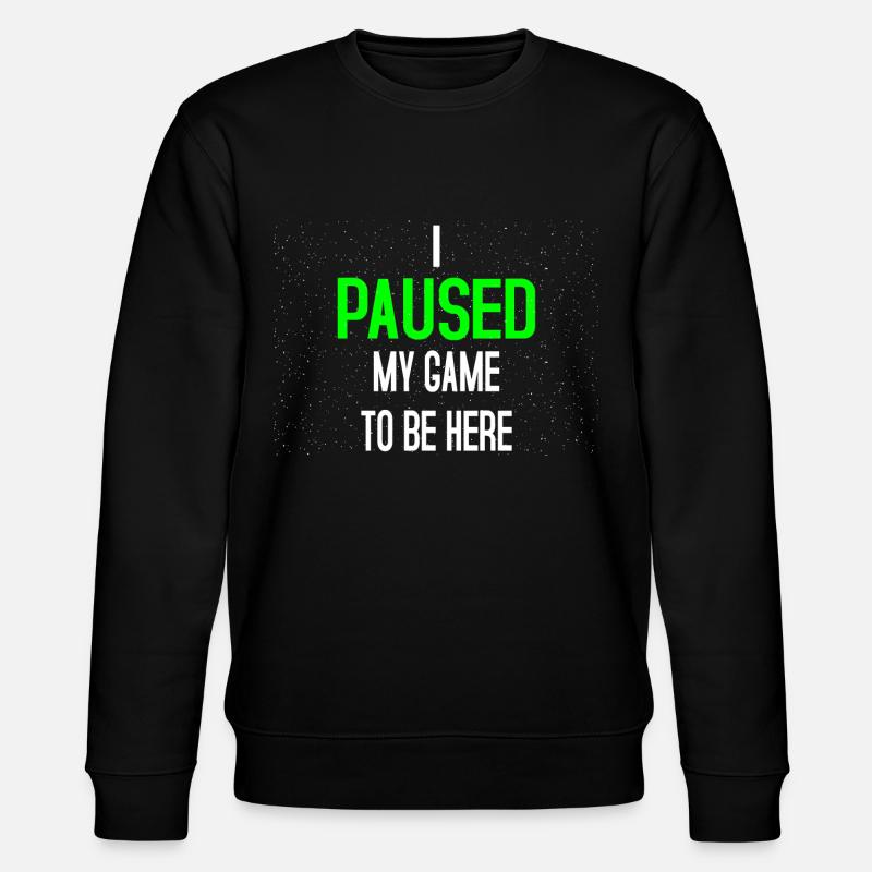 CHEMISE DE JEU - Sweat bio CHANGER Stanley/Stella Unisexe - noir