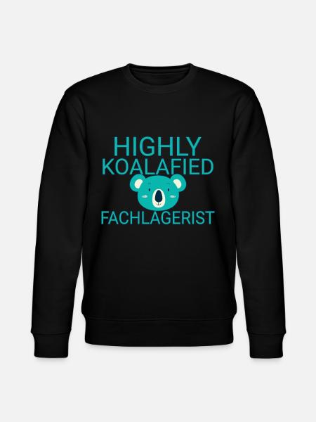 Warehouse clerk Koalafied - Stanley/Stella CHANGER Unisex Organic Sweatshirt - black