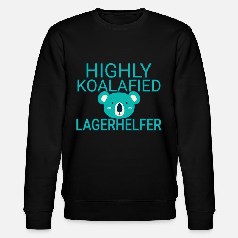 Assistante d’entrepôt Koalafied - Sweat bio CHANGER Stanley/Stella Unisexe - noir