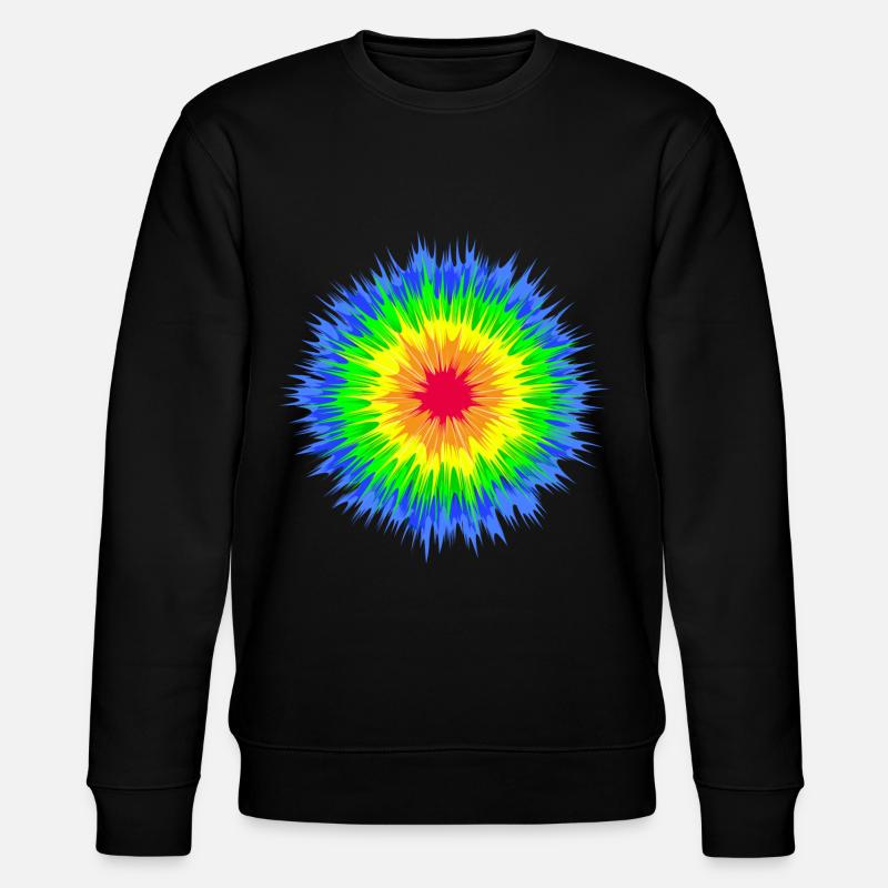 Tye Dye (StarOne-Edition) - Stanley/Stella Unisex Bio-Sweatshirt CHANGER  - Schwarz