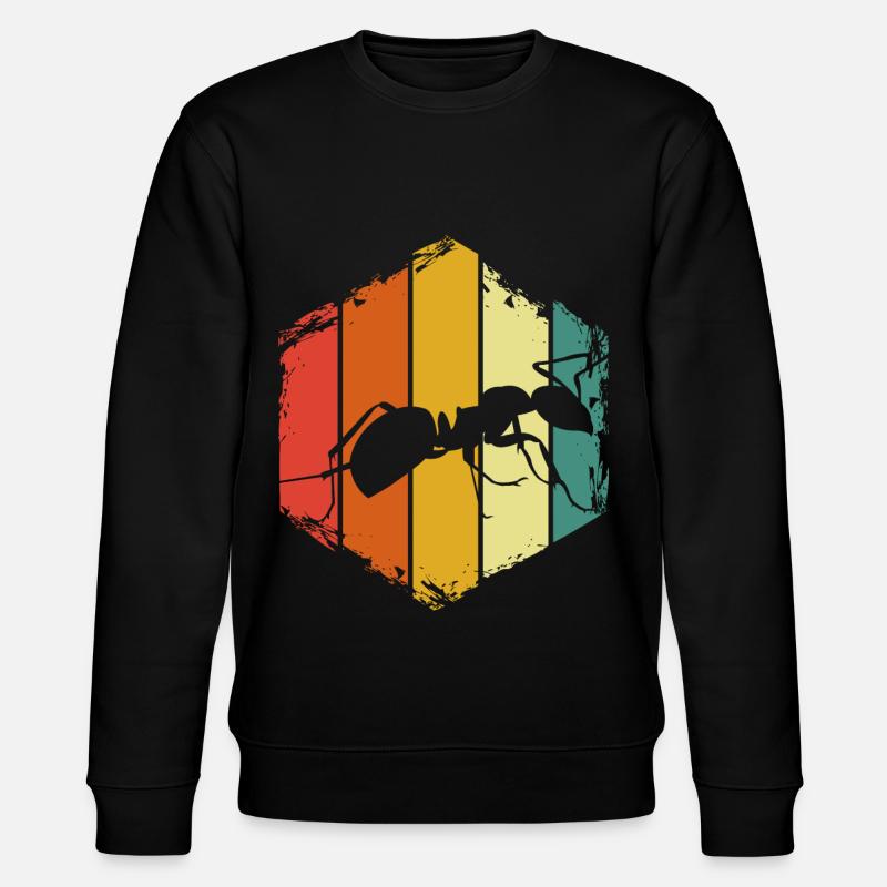 Ants Insect - Stanley/Stella CHANGER Unisex Organic Sweatshirt - black