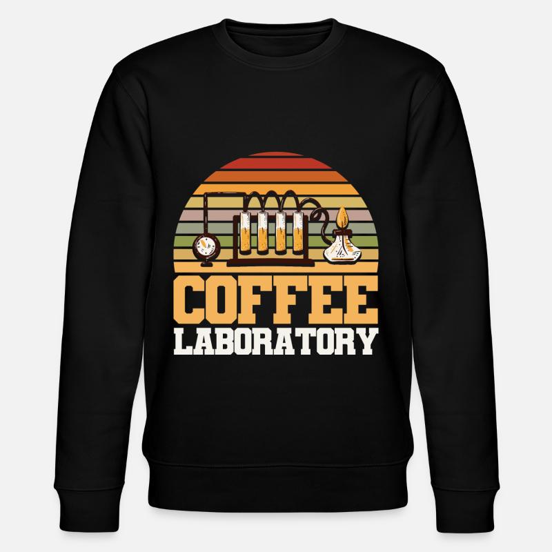 Laboratoire du café - Sweat bio CHANGER Stanley/Stella Unisexe - noir
