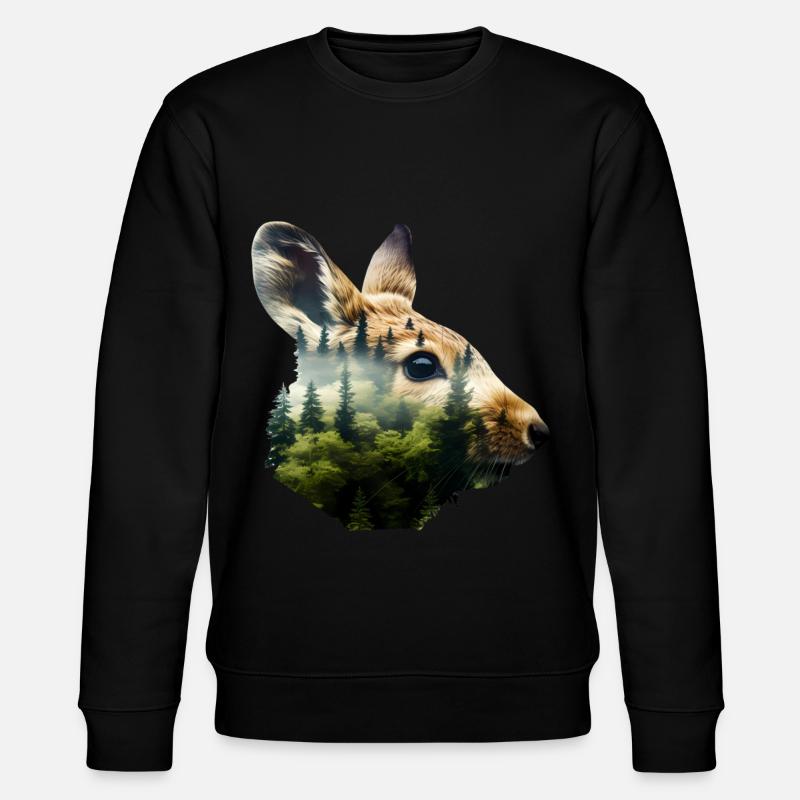 Pika - Sweat bio CHANGER Stanley/Stella Unisexe - noir