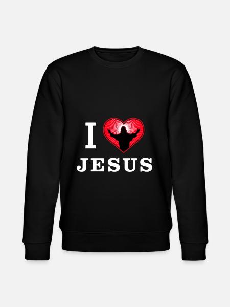 J'aime jésus christ - Sweat bio CHANGER Stanley/Stella Unisexe - noir
