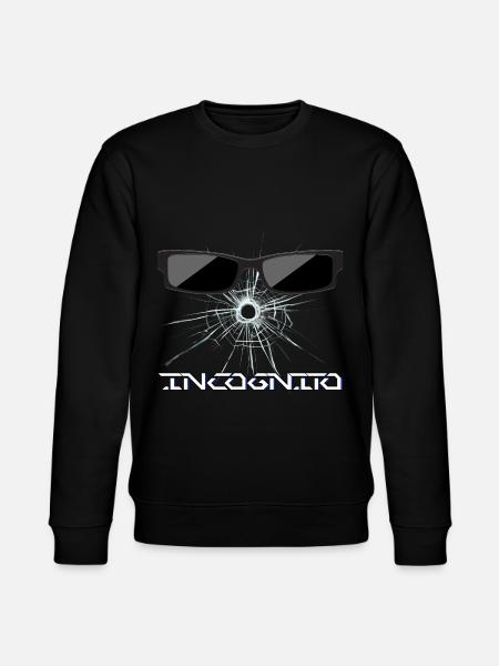 Broken Glass Sunglasses - Incognito - Stanley/Stella CHANGER Unisex Organic Sweatshirt - black