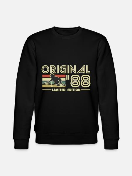 1988 - Stanley/Stella Unisex Bio-Sweatshirt CHANGER  - Schwarz