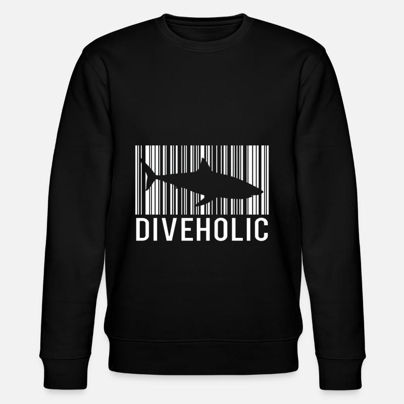 Plongeurs requin plongée - Sweat bio CHANGER Stanley/Stella Unisexe - noir