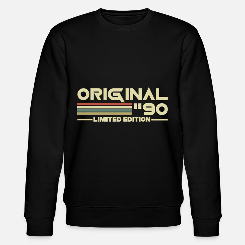 1990 - Stanley/Stella Unisex Bio-Sweatshirt CHANGER  - Schwarz