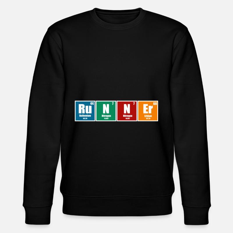 Runner Jogger - Stanley/Stella CHANGER Unisex Organic Sweatshirt - black