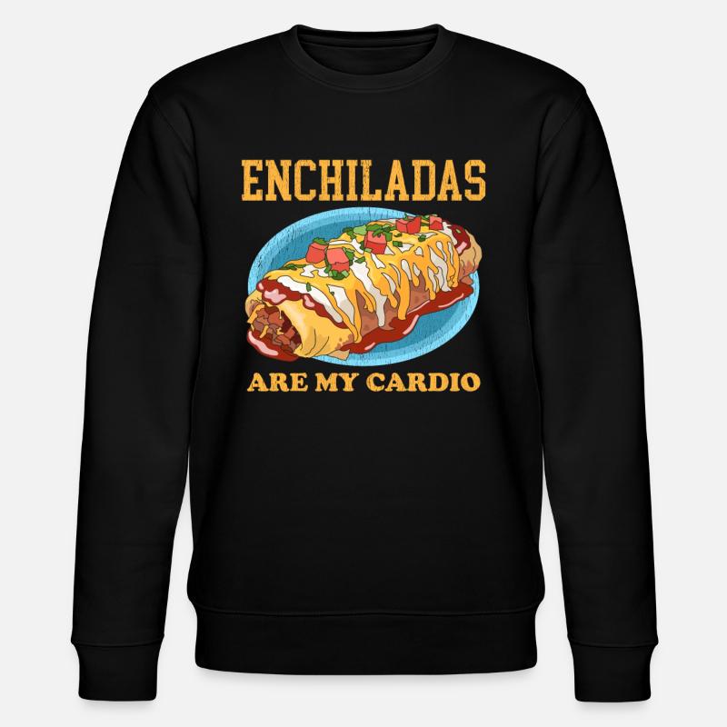 Enchilada mexikanische Enchiladas Geschenk - Stanley/Stella Unisex Bio-Sweatshirt CHANGER  - Schwarz