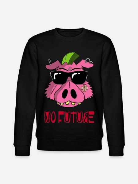 Cochon punk - Sweat bio CHANGER Stanley/Stella Unisexe - noir
