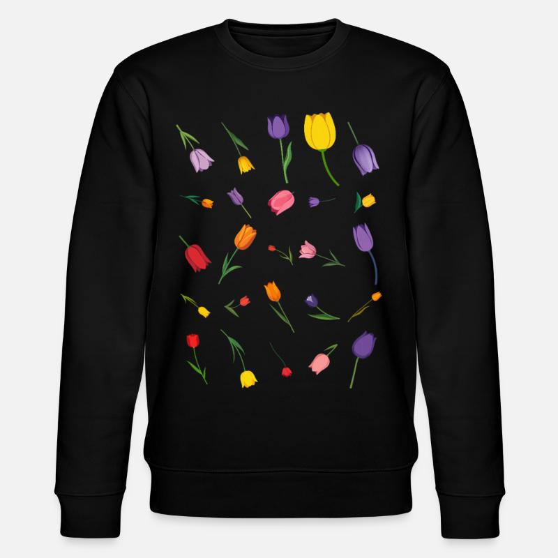 Frühling - Stanley/Stella Unisex Bio-Sweatshirt CHANGER  - Schwarz