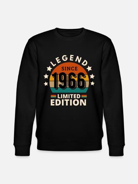LÉGENDE 1966, MILLÉSIME 1966 - Sweat bio CHANGER Stanley/Stella Unisexe - noir