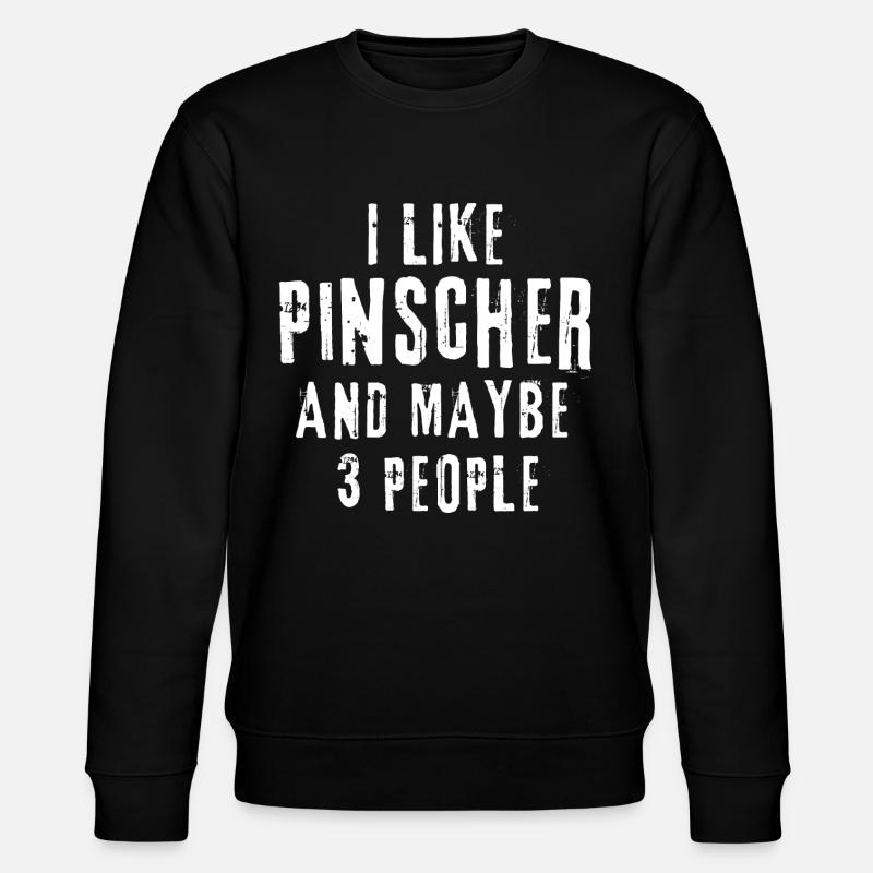 Pinscher - Sweat bio CHANGER Stanley/Stella Unisexe - noir