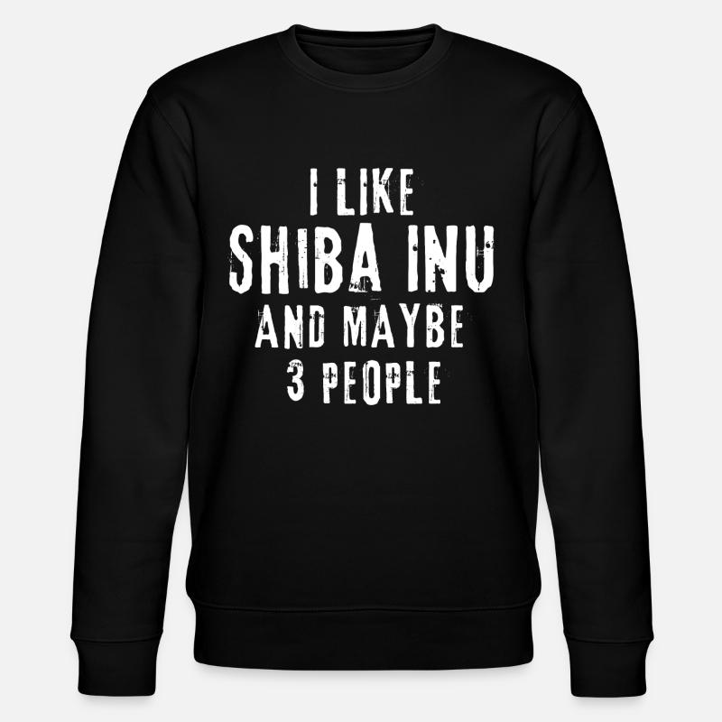Shiba Inu - Sweat bio CHANGER Stanley/Stella Unisexe - noir