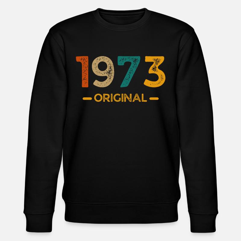 1973 Original - Stanley/Stella Unisex Bio-Sweatshirt CHANGER  - Schwarz