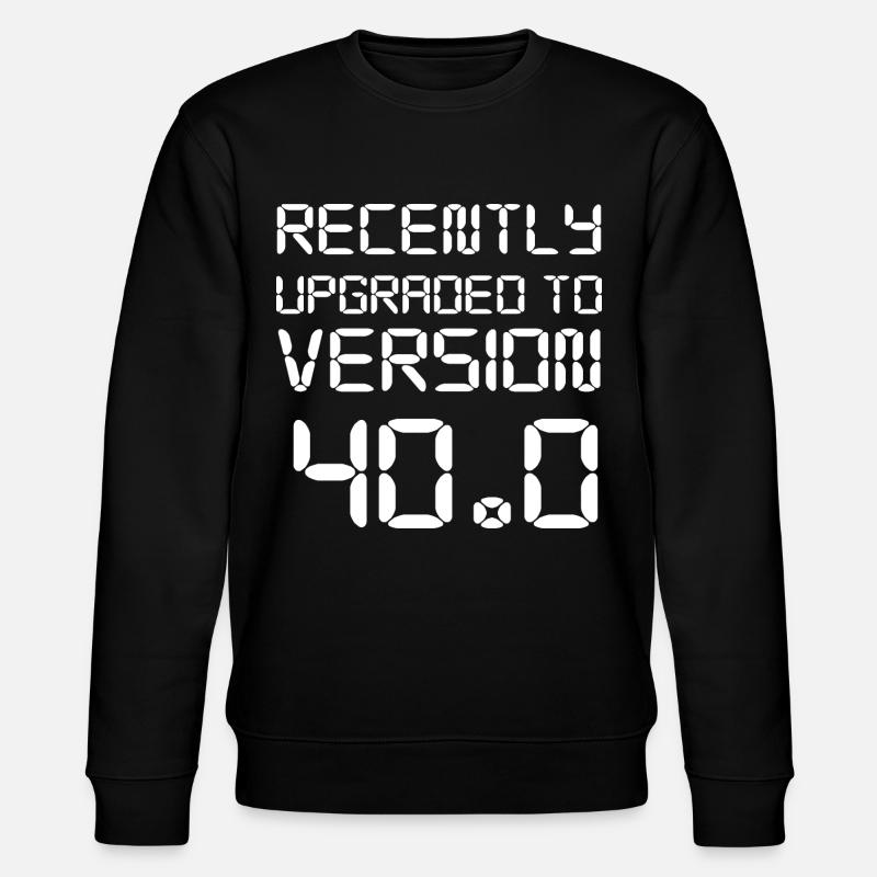 40e anniversaire - Sweat bio CHANGER Stanley/Stella Unisexe - noir