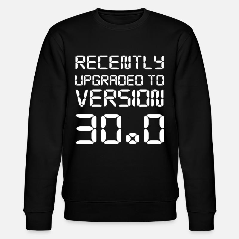 30e anniversaire - Sweat bio CHANGER Stanley/Stella Unisexe - noir
