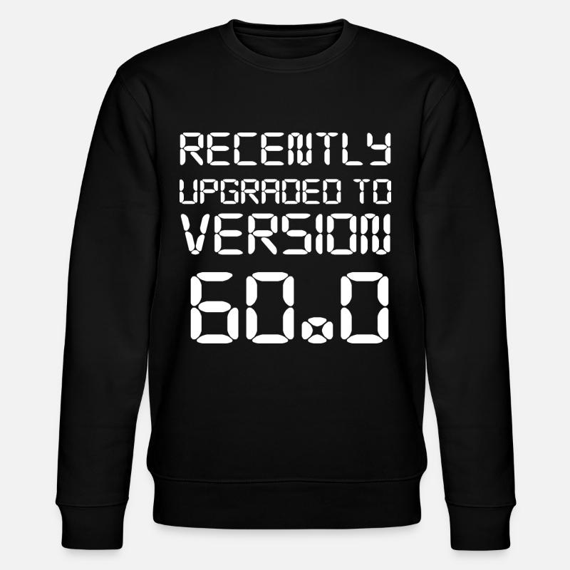 60e anniversaire - Sweat bio CHANGER Stanley/Stella Unisexe - noir