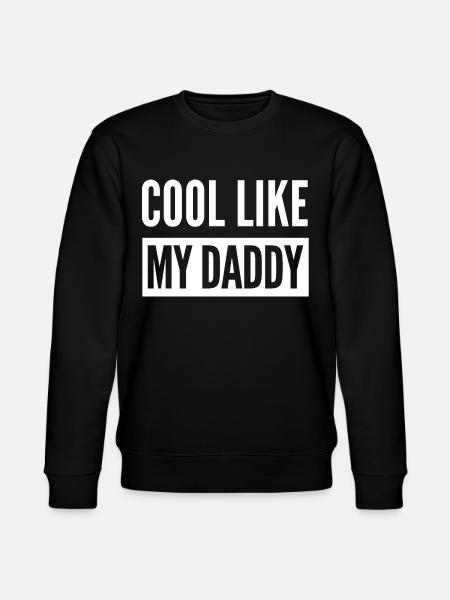 COOL COMME MON PAPA - Sweat bio CHANGER Stanley/Stella Unisexe - noir