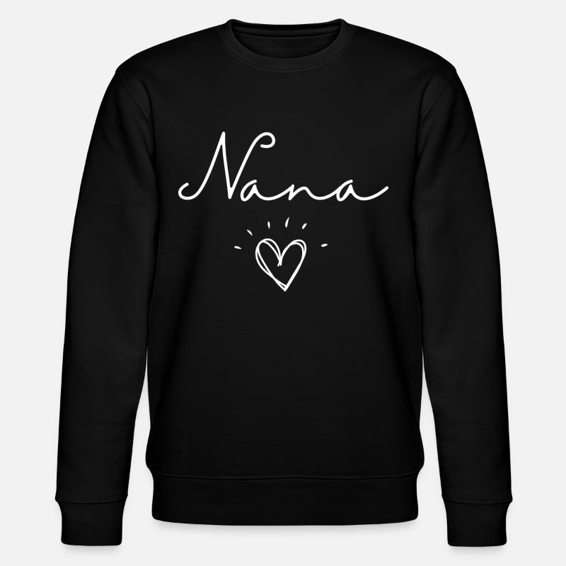 Mémé. Cadeau Nana - Sweat bio CHANGER Stanley/Stella Unisexe - noir