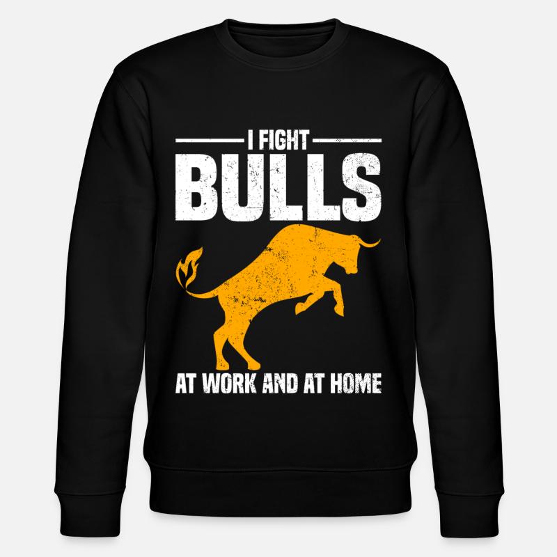Cowboy - Stanley/Stella Unisex Bio-Sweatshirt CHANGER  - Schwarz