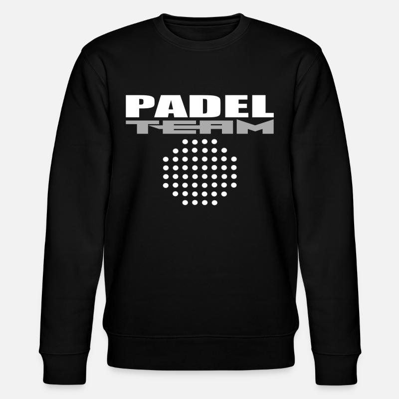 L’équipe Padel - Sweat bio CHANGER Stanley/Stella Unisexe - noir