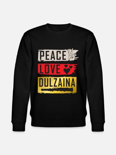 Dulzaina Musical Instrument Dolçaina - Stanley/Stella Unisex Bio-Sweatshirt CHANGER  - Schwarz