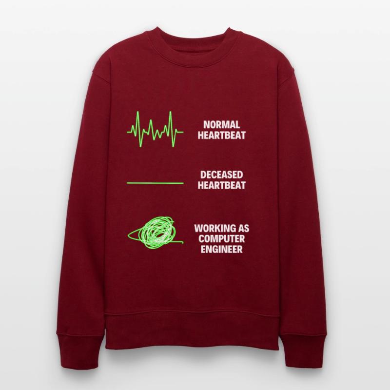 Computer Engineer Worker Funny Computer Engineer Stanley/Stella Unisex Bio-Sweatshirt CHANGER 
