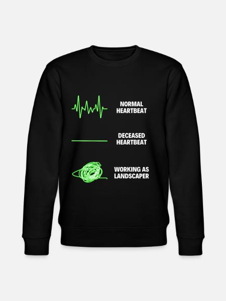 Landscaper Worker Coworkers Landman - Stanley/Stella CHANGER Unisex Organic Sweatshirt - black