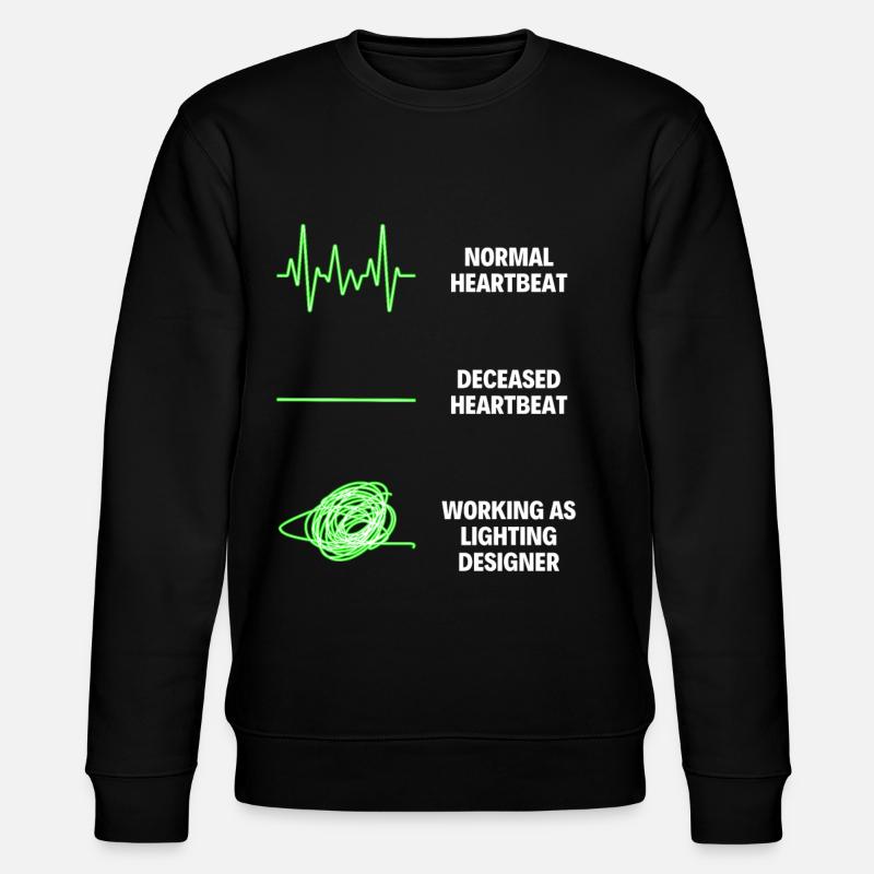 Lighting Designer Professional Designer - Stanley/Stella CHANGER Unisex Organic Sweatshirt - black