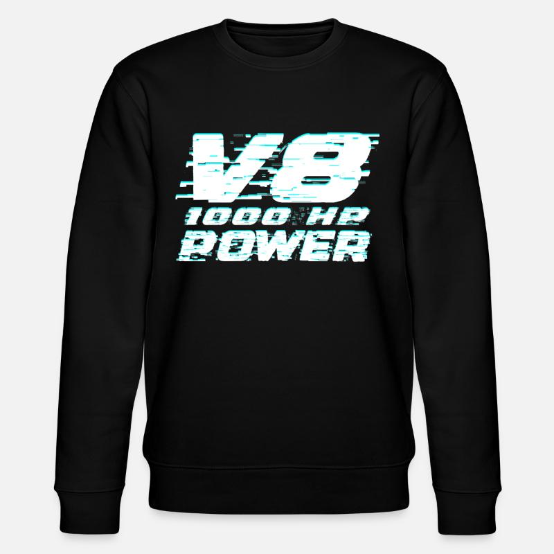 V8 - Sweat bio CHANGER Stanley/Stella Unisexe - noir